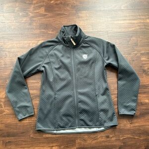 Horseware Ireland Equestrian Soft Shell Jacket Gray 
Size Large 
Waterproof